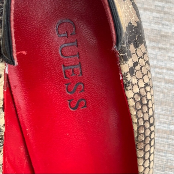 Guess snakeskin and red heels size 9.5 - Picture 4 of 14